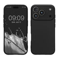 iPhone 18 Pro Max / iPhone 17 Pro Max Silikon Handyhülle Schwarz matt