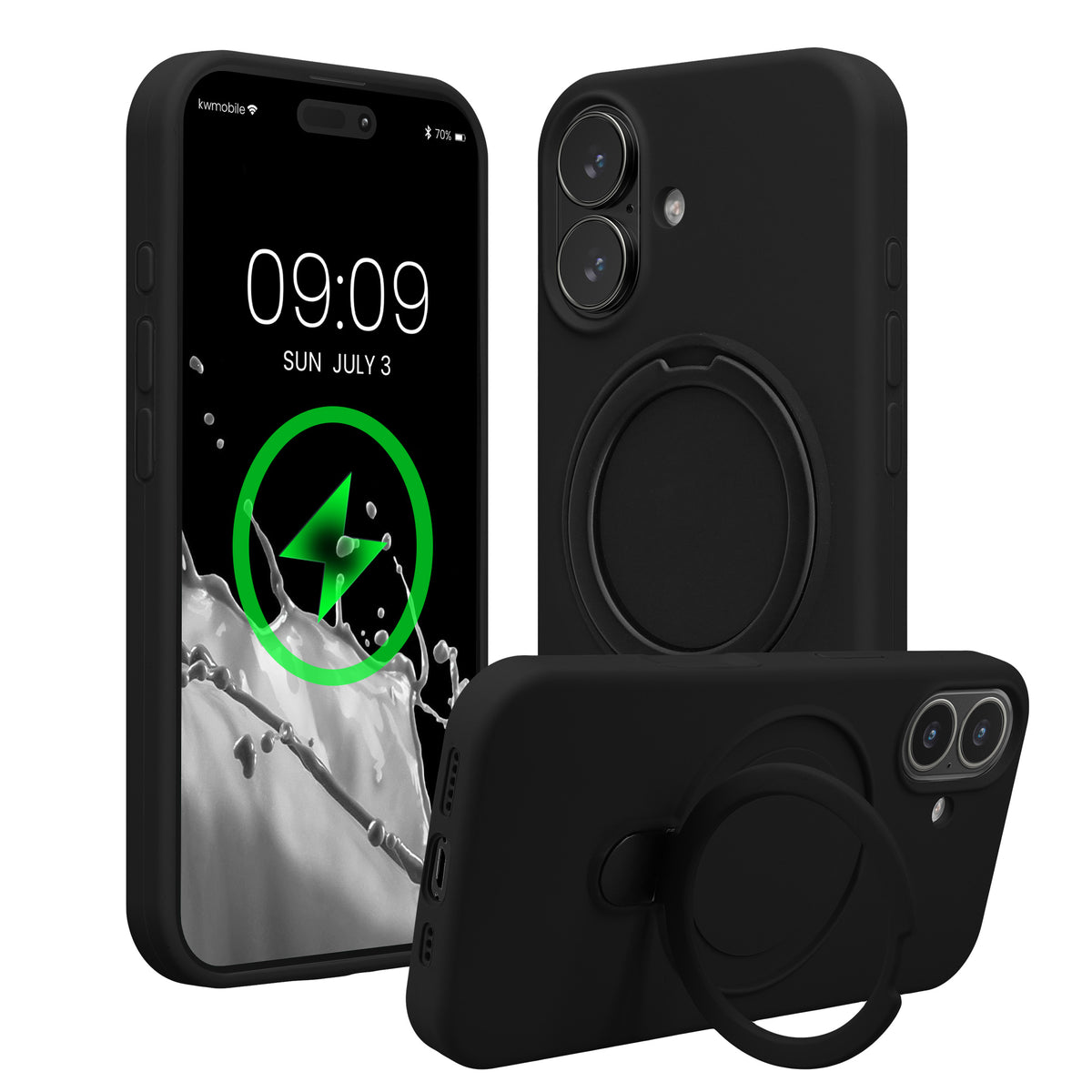 iPhone 16 Handyhülle mit MagSafe mit Ständer KWM0000216Y001C