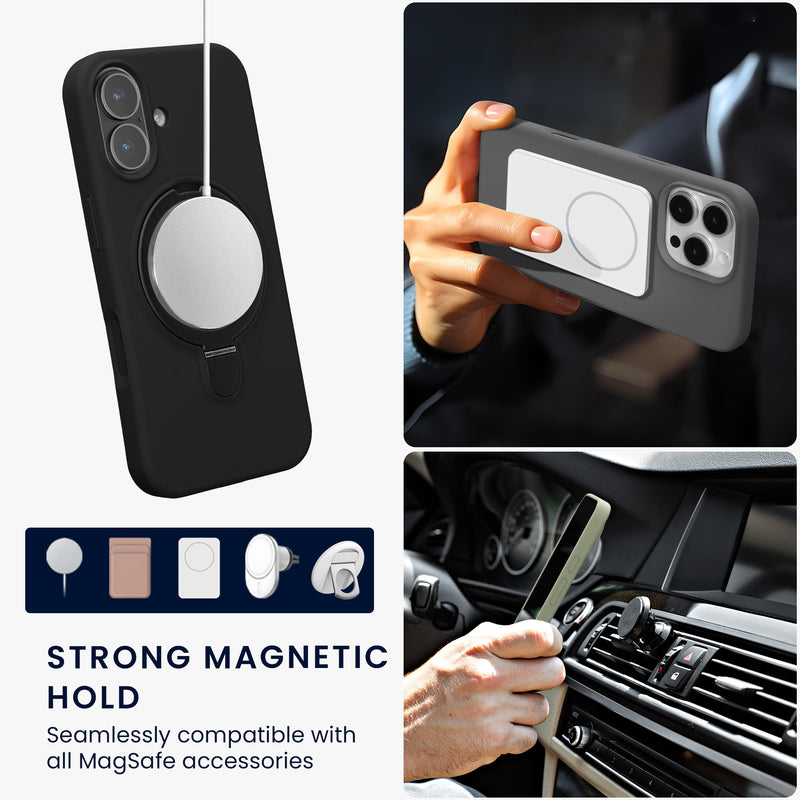 iPhone 16 Handyhülle mit MagSafe mit Ständer KWM0000216Y001C