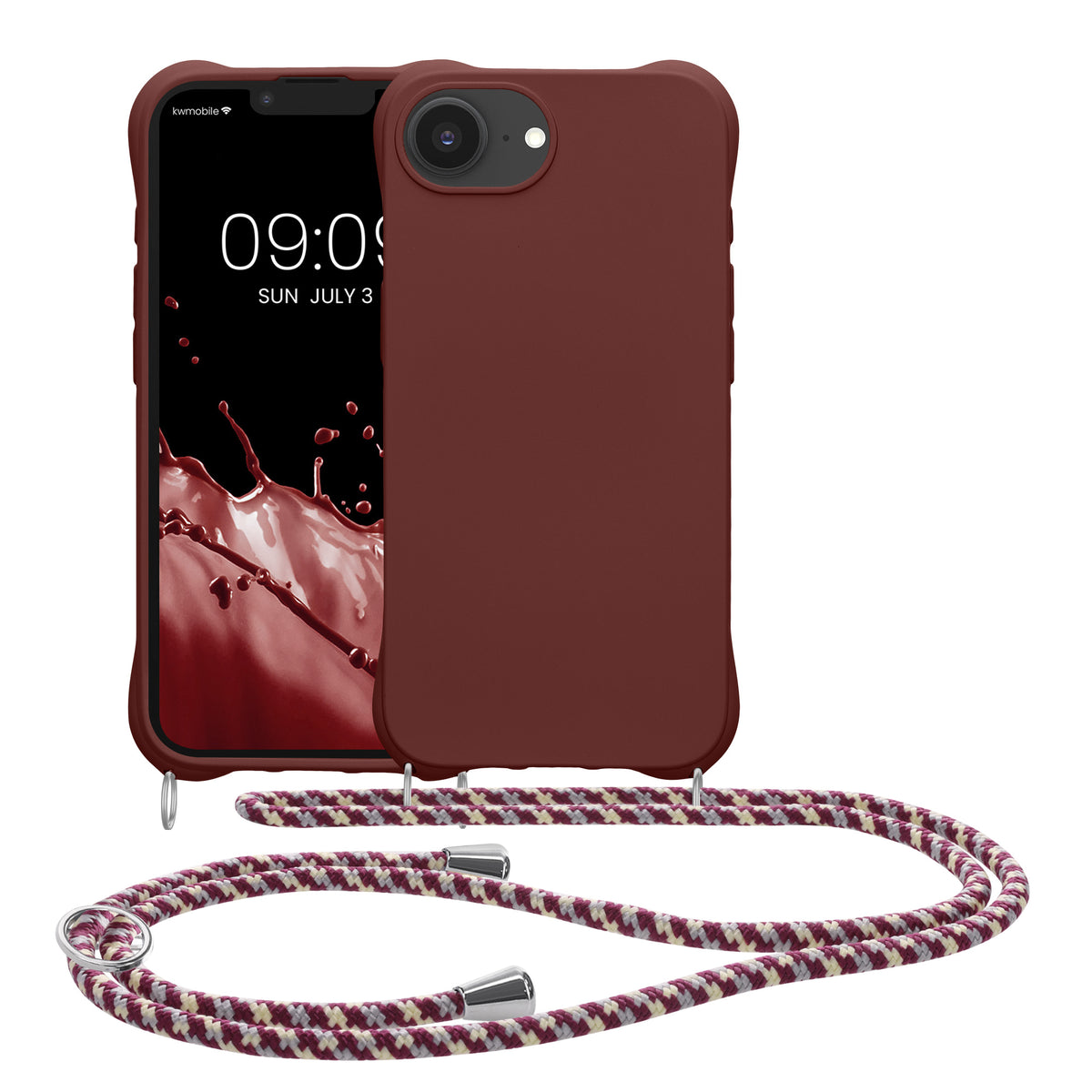 iPhone 17e / iPhone 16e Silikon Handykette matt KWM0000217P002C