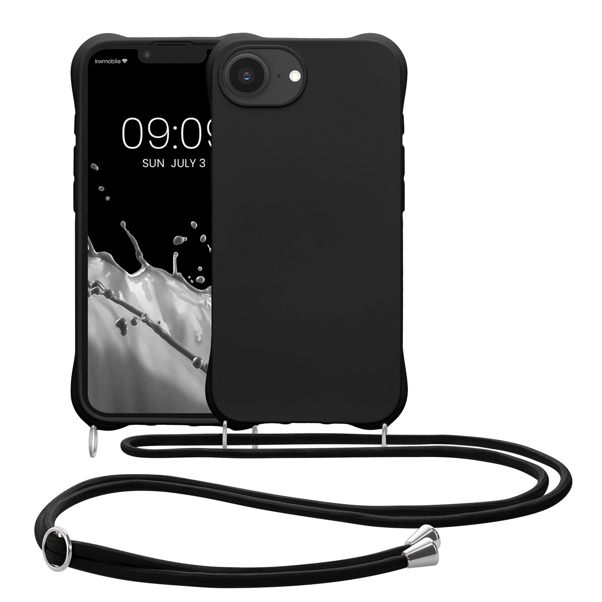 iPhone 17e / iPhone 16e Silikon Handykette matt KWM0000217P003C