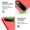 kwmobile Handyhülle für Google Pixel 11 Pro XL Hülle - Case Silikon - Kabelloses Laden - Schutzhülle Cover in Neon Koralle