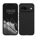 Google Pixel 11 Pro XL Silikon Handyhülle Schwarz matt