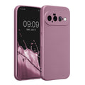 Google Pixel 11 Silikon Handyhülle metallisch Metallic Lavendel