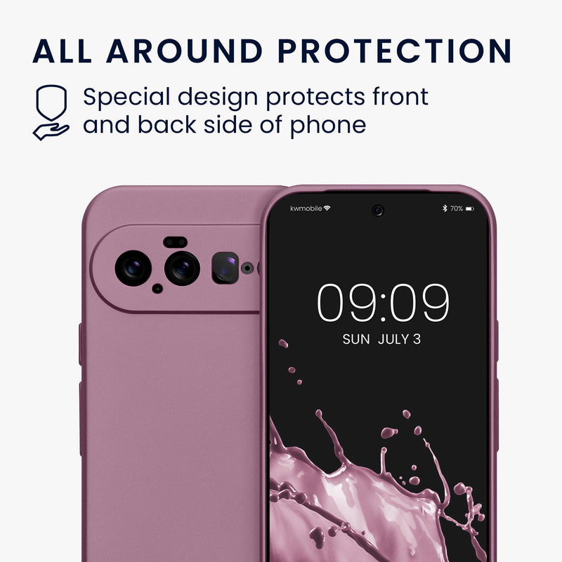 Google Pixel 11 Silikon Handyhülle metallisch KWM0000217W001C