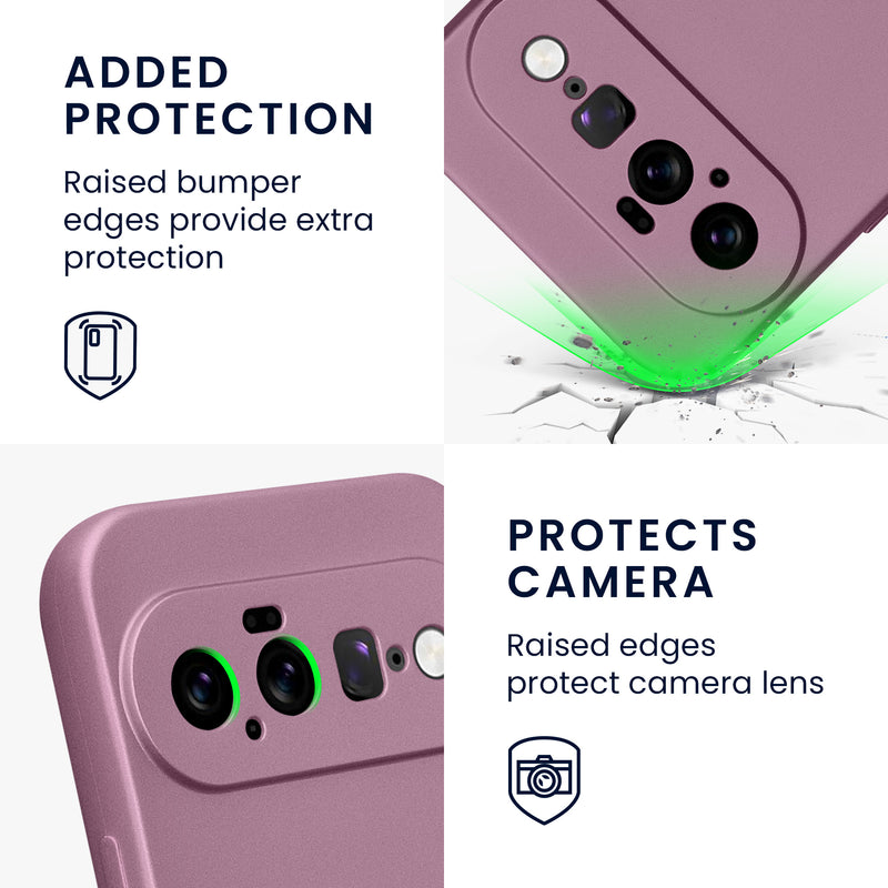 Google Pixel 11 Silikon Handyhülle metallisch KWM0000217W001C