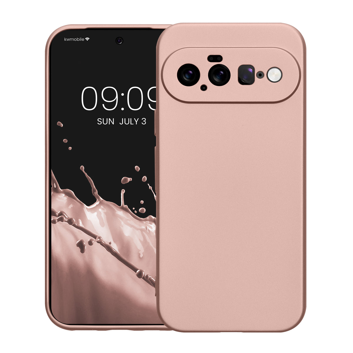 Google Pixel 11 Silikon Handyhülle metallisch KWM0000217W002C
