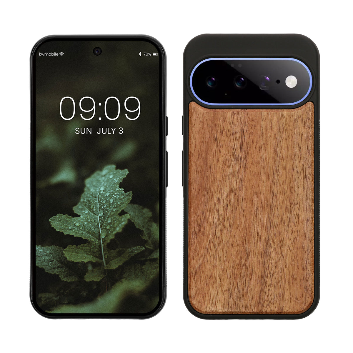 Google Pixel 11 Holz Handyhülle Vintage Braun