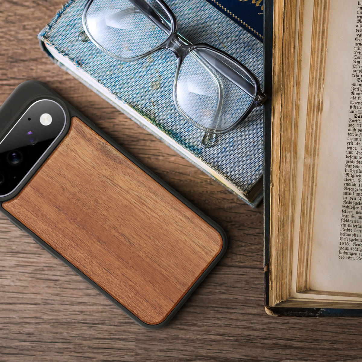 Google Pixel 11 Pro XL Holz Handyhülle KWM0000218A002C