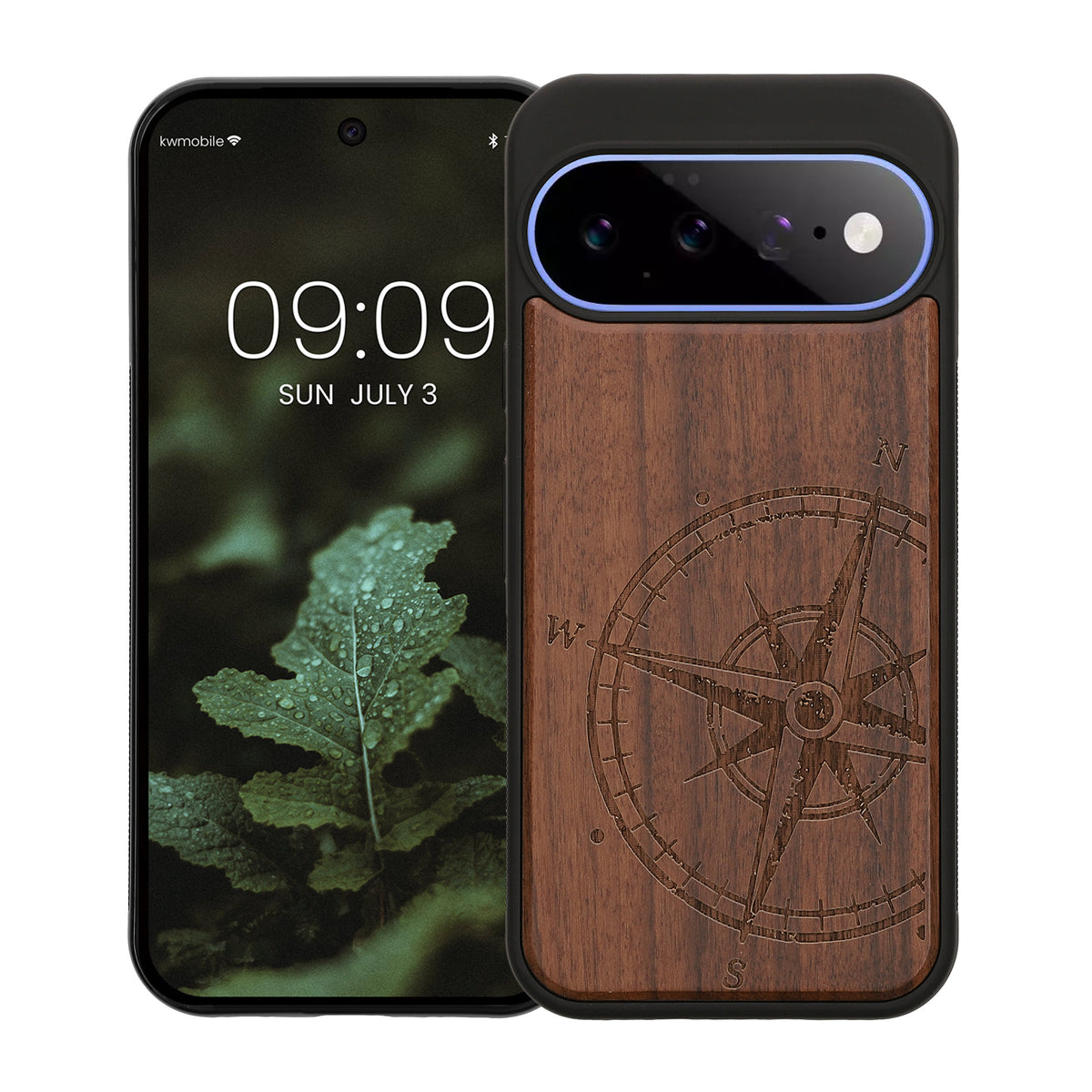 Google Pixel 11 Holz Handyhülle mit Gravur KWM0000218B001C