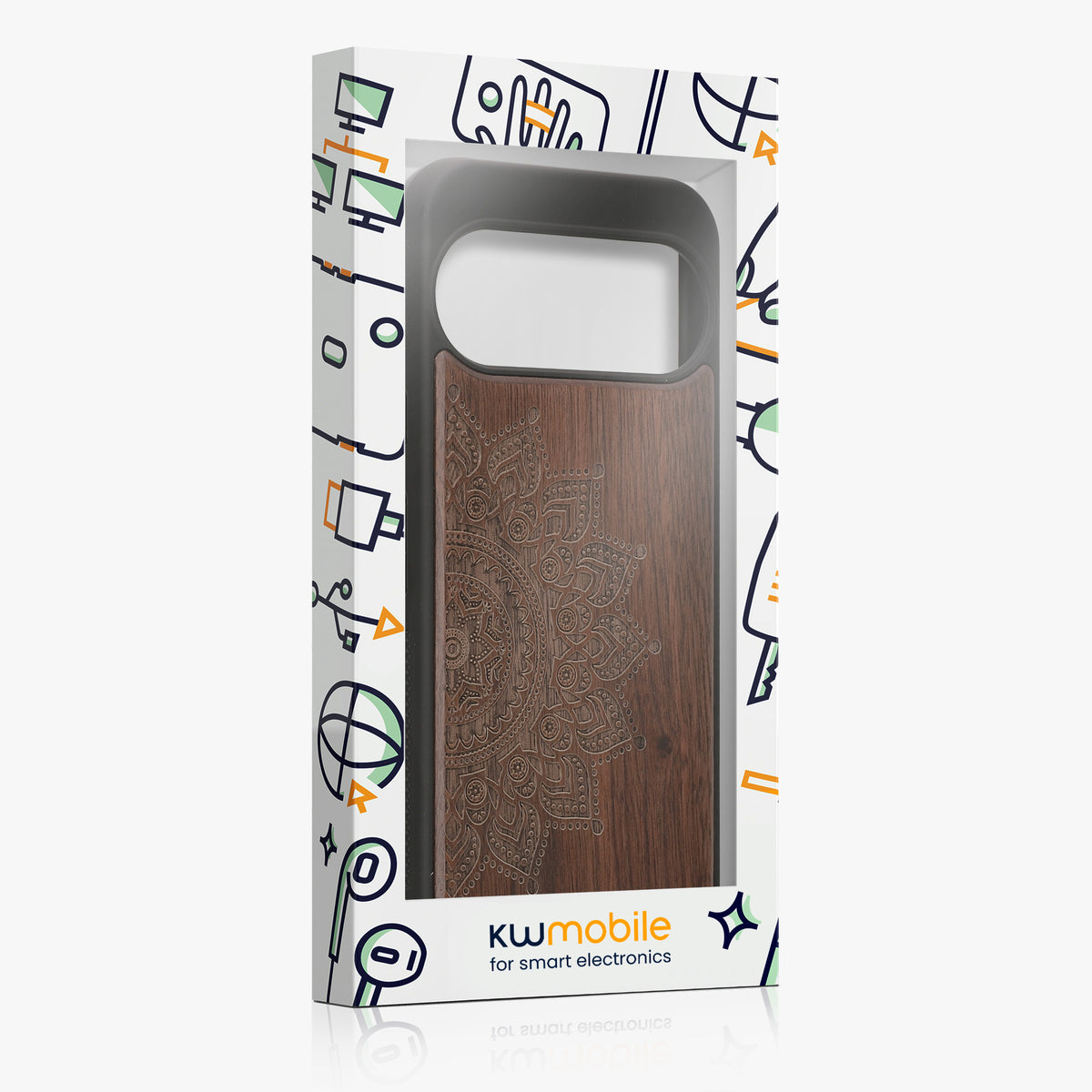 Google Pixel 11 Holz Handyhülle mit Gravur KWM0000218B002C