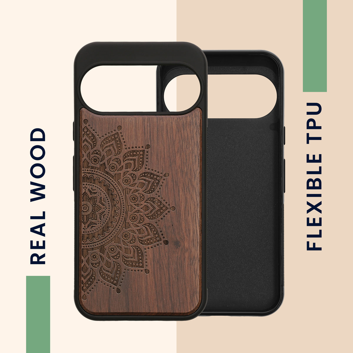 Google Pixel 11 Holz Handyhülle mit Gravur KWM0000218B002C