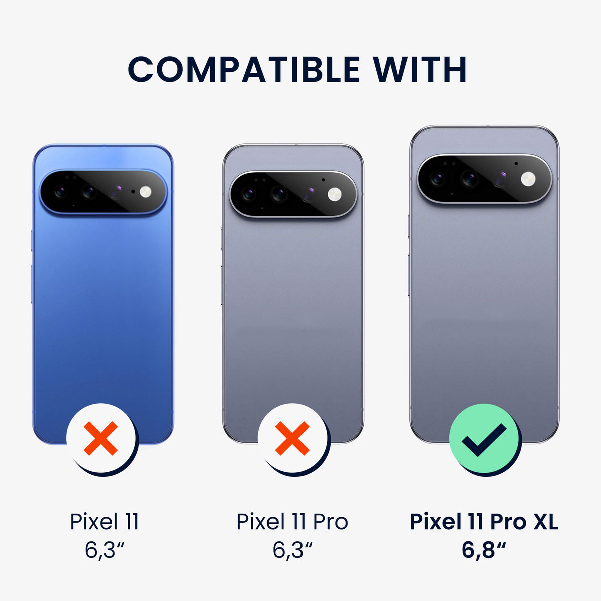 Google Pixel 11 Pro XL Holz Handyhülle mit MagSafe Dunkelbraun KWM0000218E001C