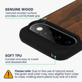Google Pixel 11 Pro XL Holz Handyhülle mit MagSafe Dunkelbraun KWM0000218E001C