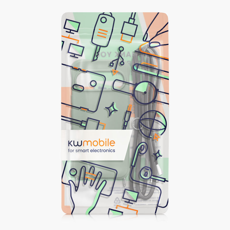 Google Pixel 11 Silikon Handykette matt KWM0000218G001C