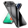Google Pixel 11 Silikon Handyhülle + 2x Schutzglas Transparent