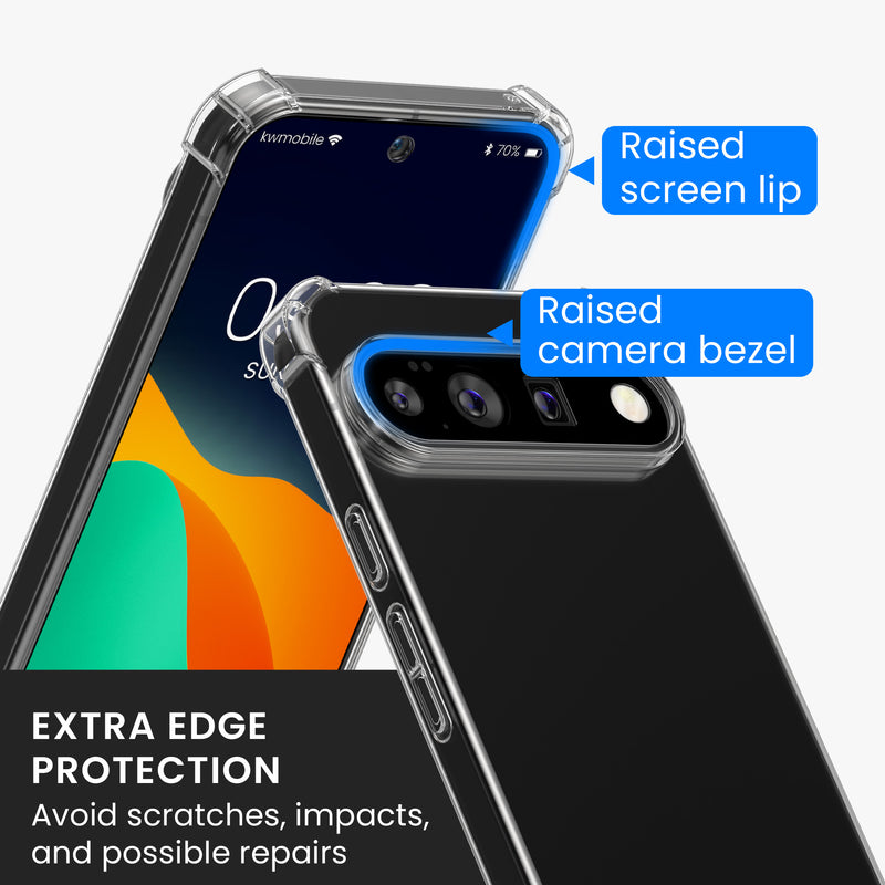 Google Pixel 11 Silikon Handyhülle + 2x Schutzglas KWM0000218L001C