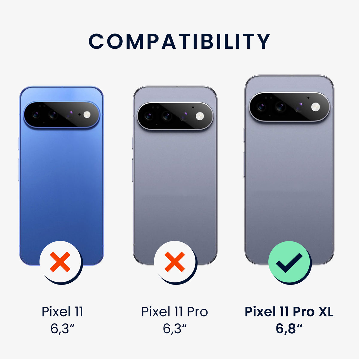 Google Pixel 11 Pro XL Silikon Handykette matt KWM0000218N001C