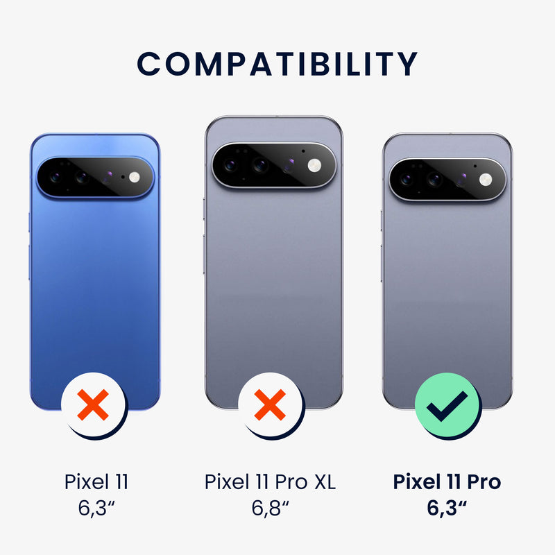 kwmobile Echtholz Hülle Pixel 11 Pro MagSafe Dunkelbraun