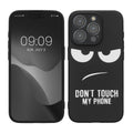iPhone 15 Pro Silikon Handyhülle Weiß