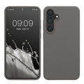 kwmobile Handyhülle für Samsung Galaxy S24 Plus Hülle - Case Silikon - Kabelloses Laden - Schutzhülle Cover in Stone Dust Stone Dust  