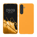 kwmobile Handyhülle für Samsung Galaxy S24 Plus Hülle - TPU Case - Kabelloses Laden - Schutzhülle Cover in Fruity Orange Fruity Orange  