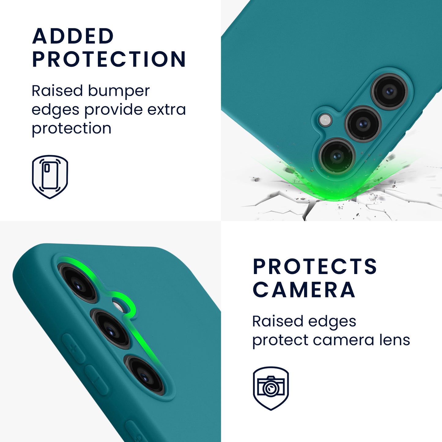 kwmobile Handyhülle für Samsung Galaxy S23 FE Hülle - Schutzhülle Cover