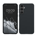 kwmobile Handyhülle für Samsung Galaxy S23 FE Hülle - TPU Case - Kabelloses Laden - Schutzhülle Cover in Heidelbeerblau Heidelbeerblau  