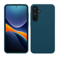kwmobile Handyhülle für Samsung Galaxy A55 5G Hülle - Case Silikon - Kabelloses Laden - Schutzhülle Cover in Petrol matt Petrol matt  