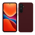 kwmobile Handyhülle für Samsung Galaxy A55 5G Hülle - Case Silikon - Kabelloses Laden - Schutzhülle Cover in Bordeaux Violett Bordeaux Violett  