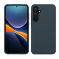 kwmobile Handyhülle für Samsung Galaxy A55 5G Hülle - Case Silikon - Kabelloses Laden - Schutzhülle Cover in Dunkler Schiefer Dunkler Schiefer  