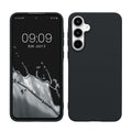 kwmobile Handyhülle für Samsung Galaxy A55 5G Hülle - TPU Case - Kabelloses Laden - Schutzhülle Cover in Heidelbeerblau Heidelbeerblau  