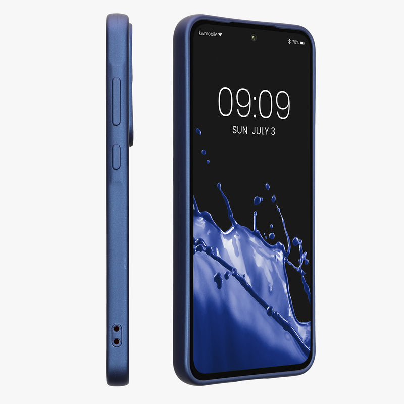 kwmobile Handyhülle für Samsung Galaxy A55 5G Hülle - Silikon Case - Schutzhülle Cover