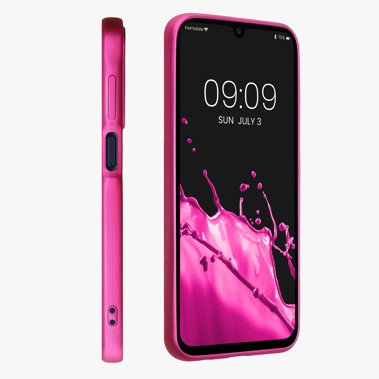 kwmobile Handyhülle für Samsung Galaxy A15 5G Hülle - Silikon Case - Schutzhülle Cover