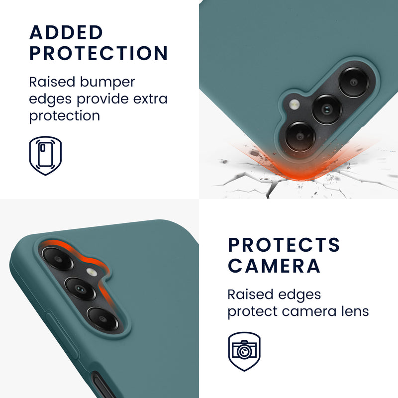 kwmobile Handyhülle für Samsung Galaxy A05s Hülle - Case Silikon - Kabelloses Laden - Schutzhülle Cover