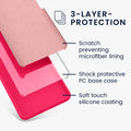 Samsung Galaxy A05s Silikon Handyhülle Neon Pink
