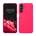 Samsung Galaxy A05s Silikon Handyhülle Neon Pink
