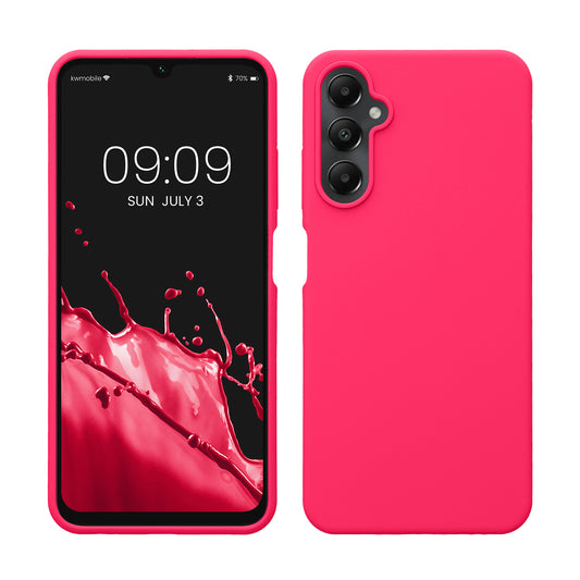 kwmobile Handyhülle für Samsung Galaxy A05s Hülle - Case Silikon - Kabelloses Laden - Schutzhülle Cover