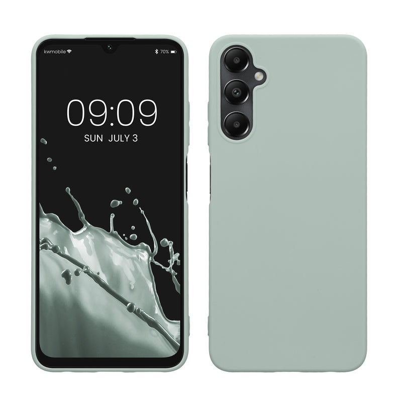 kwmobile Handyhülle für Samsung Galaxy A05s Hülle - TPU Case - Kabelloses Laden - Schutzhülle Cover in Cool Mint Cool Mint  