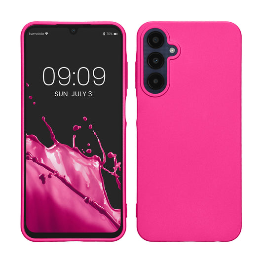 kwmobile Handyhülle für Samsung Galaxy A25 Hülle - Silikon Case - Schutzhülle Cover