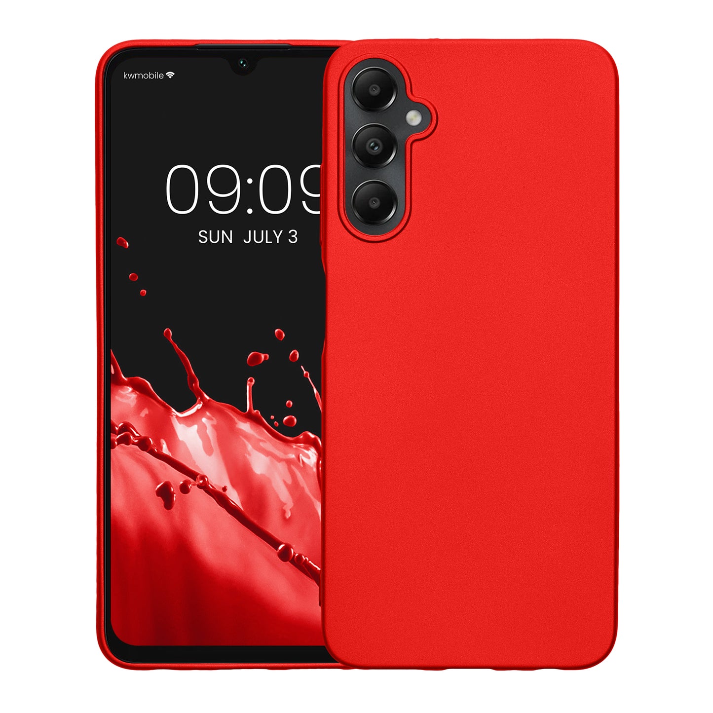 TPU Hülle für Samsung Galaxy A05s in Metallic Dunkelrot