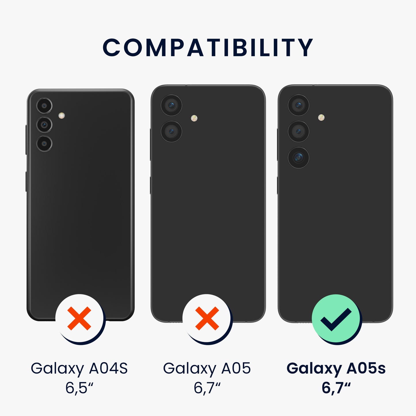 TPU Hülle für Samsung Galaxy A05s in Metallic Dunkelrot
