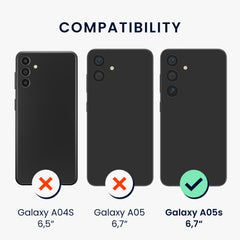 Samsung Galaxy A05s metallische Handyhülle