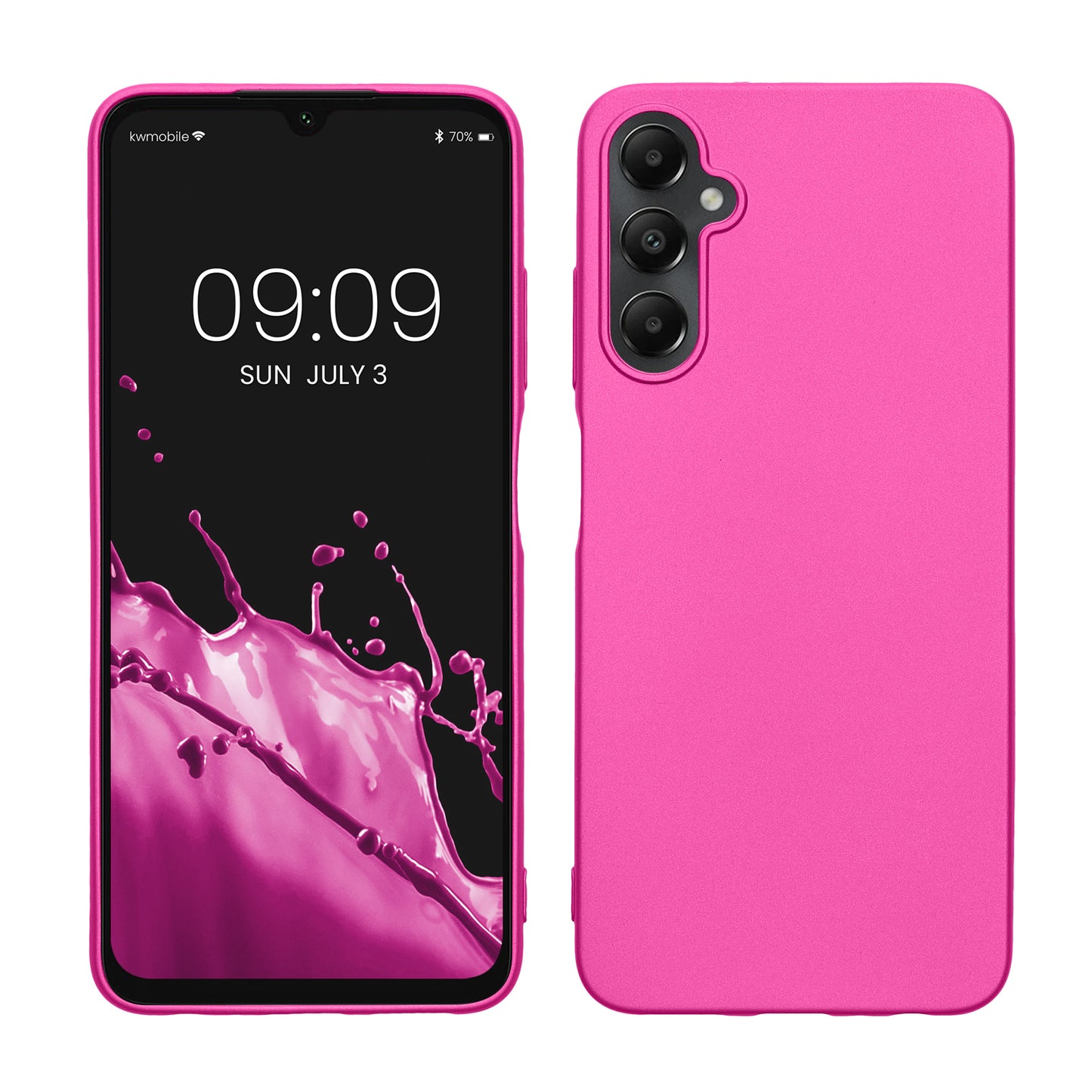 TPU Hülle für Samsung Galaxy A05s in Metallic Dunkelrot