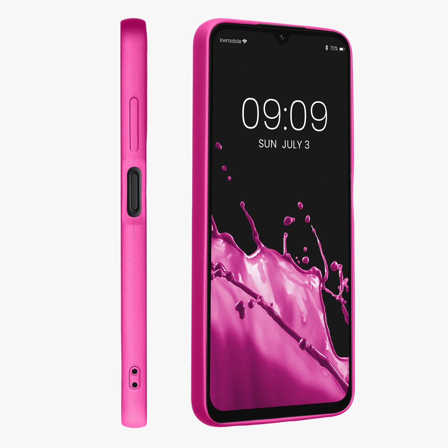 TPU Hülle für Samsung Galaxy A05s in Metallic Dunkelrot