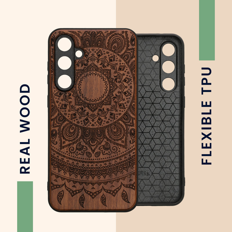 kwmobile Handyhülle für Samsung Galaxy S23 FE Hülle Case mit TPU Bumper Stoßfestes Hardcase Schutzhülle Cover