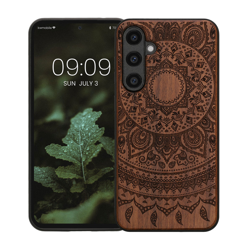 kwmobile Handyhülle für Samsung Galaxy S23 FE Hülle Case mit TPU Bumper Stoßfestes Hardcase Schutzhülle Cover