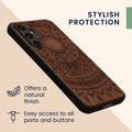 kwmobile Handyhülle für Samsung Galaxy S23 FE Hülle Case mit TPU Bumper Stoßfestes Hardcase Schutzhülle Cover
