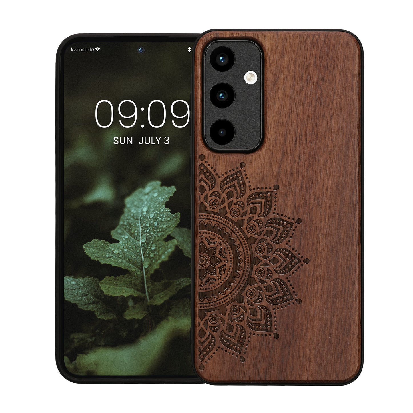 kwmobile Handyhülle für Samsung Galaxy A55 5G - Case mit TPU Bumper - Stoßfestes Hardcase - Schutzhülle Cover