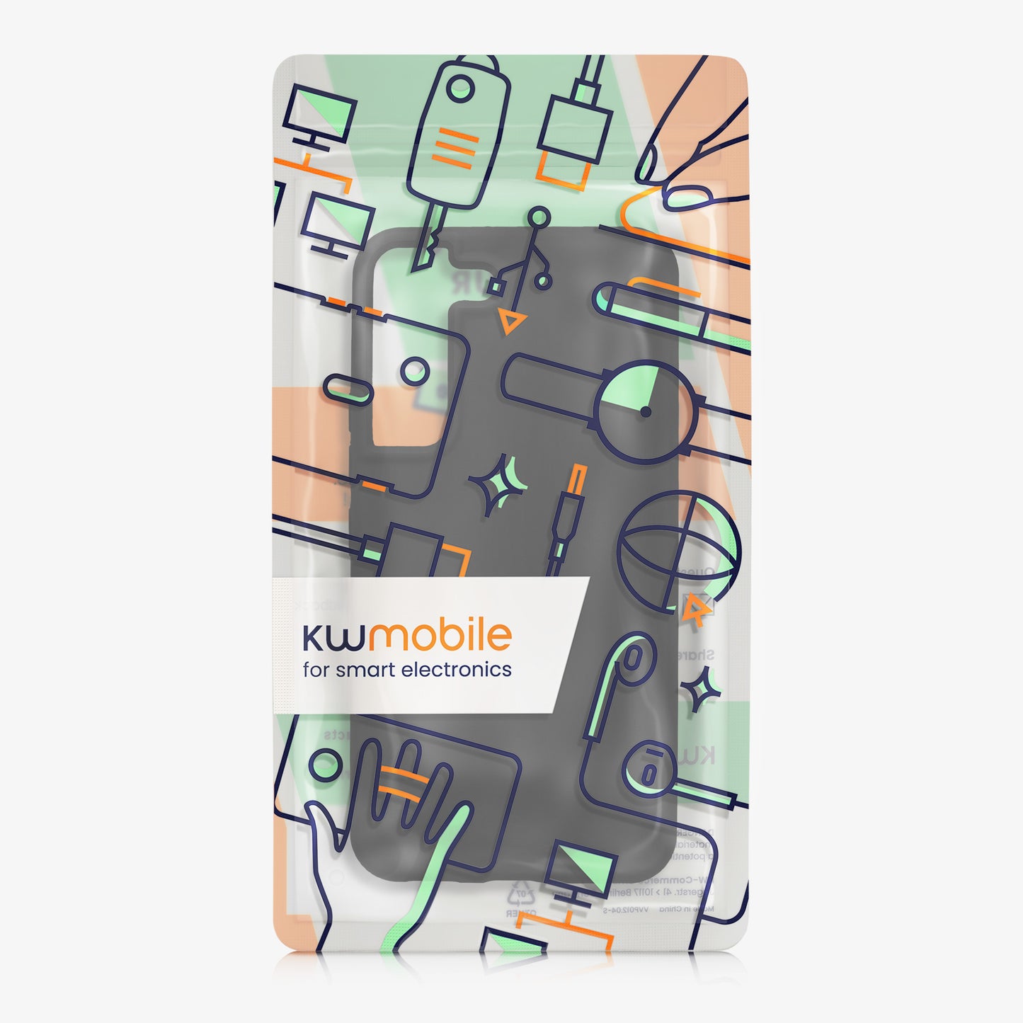 kwmobile Hülle kompatibel mit Samsung Galaxy S22 Plus Hülle - magnetisches Silikon Case kompatibel mit MagSafe - Cover gummiert
